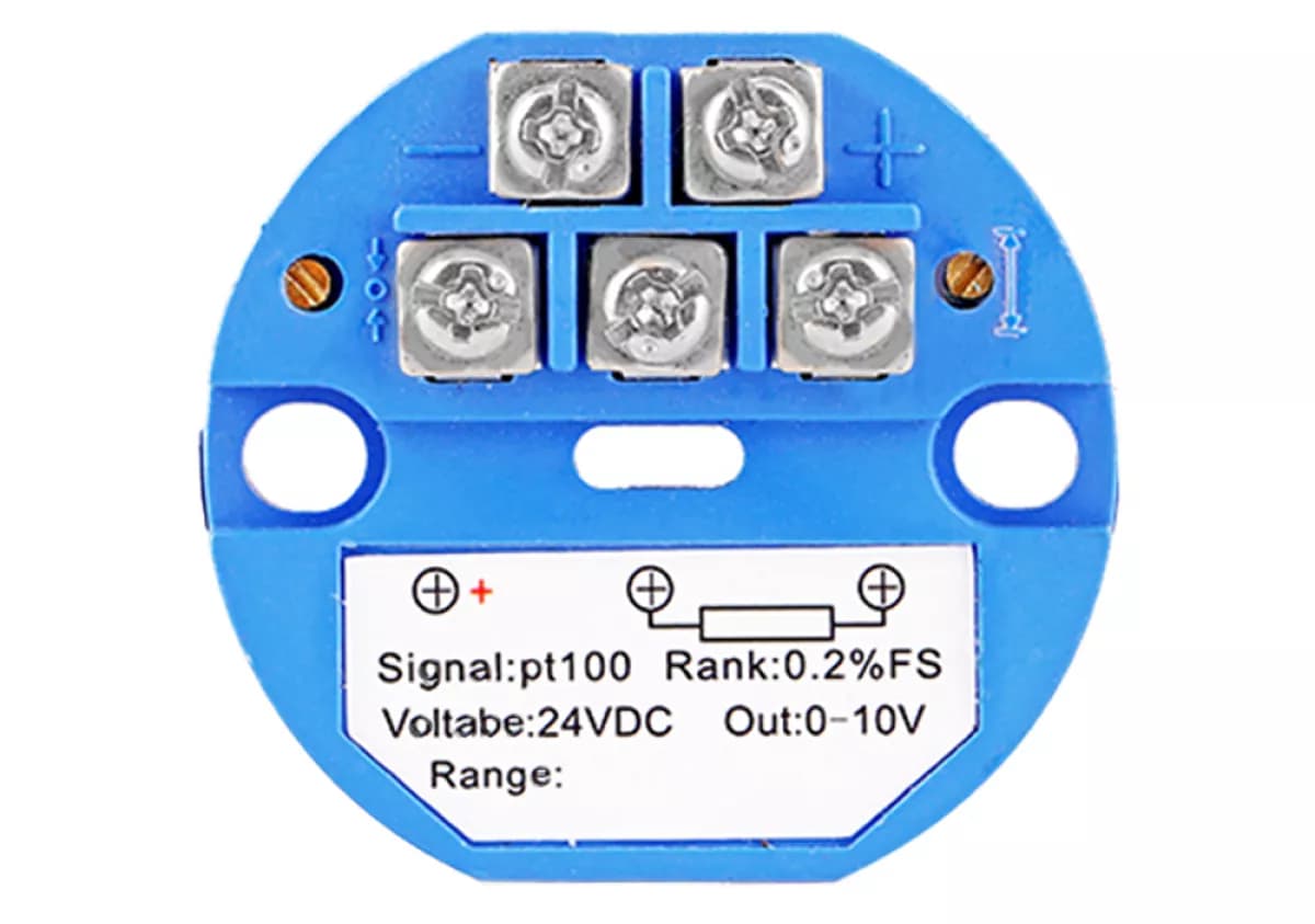 RTD napäťový prevodník teploty pre senzor PT100, od -50 až 200 °C