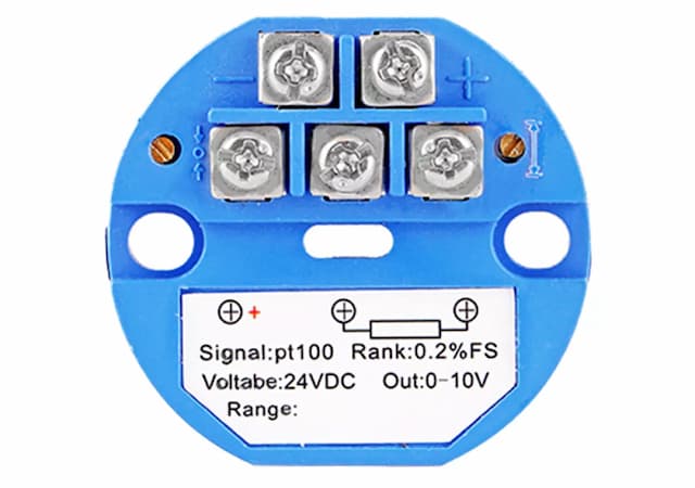 RTD napäťový prevodník teploty pre senzor PT100, od -50 až 200 °C